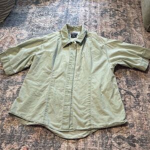 PATAGONIA Women's Size small Short Sleeve button up down Shirt